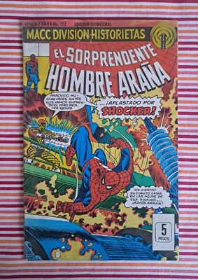 Amazing Spider-man 152 Mexican Edition Macc Division 1978 RARE