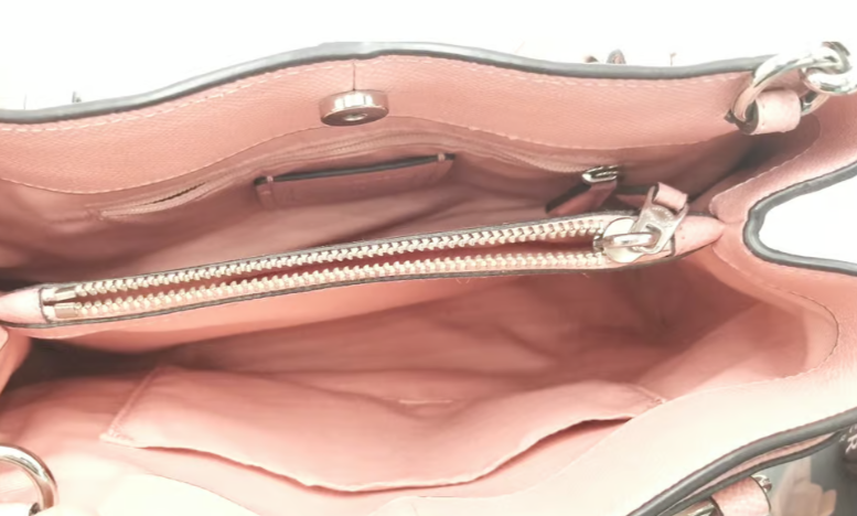 Coach Minetta Mini Pink Tote/Crossbody Bag w/Zipper Top | eBay