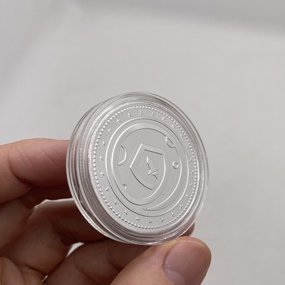 Silver Safemoon Coin Commemorative Digital Crypto Coin Collectible Great Gift Ebay