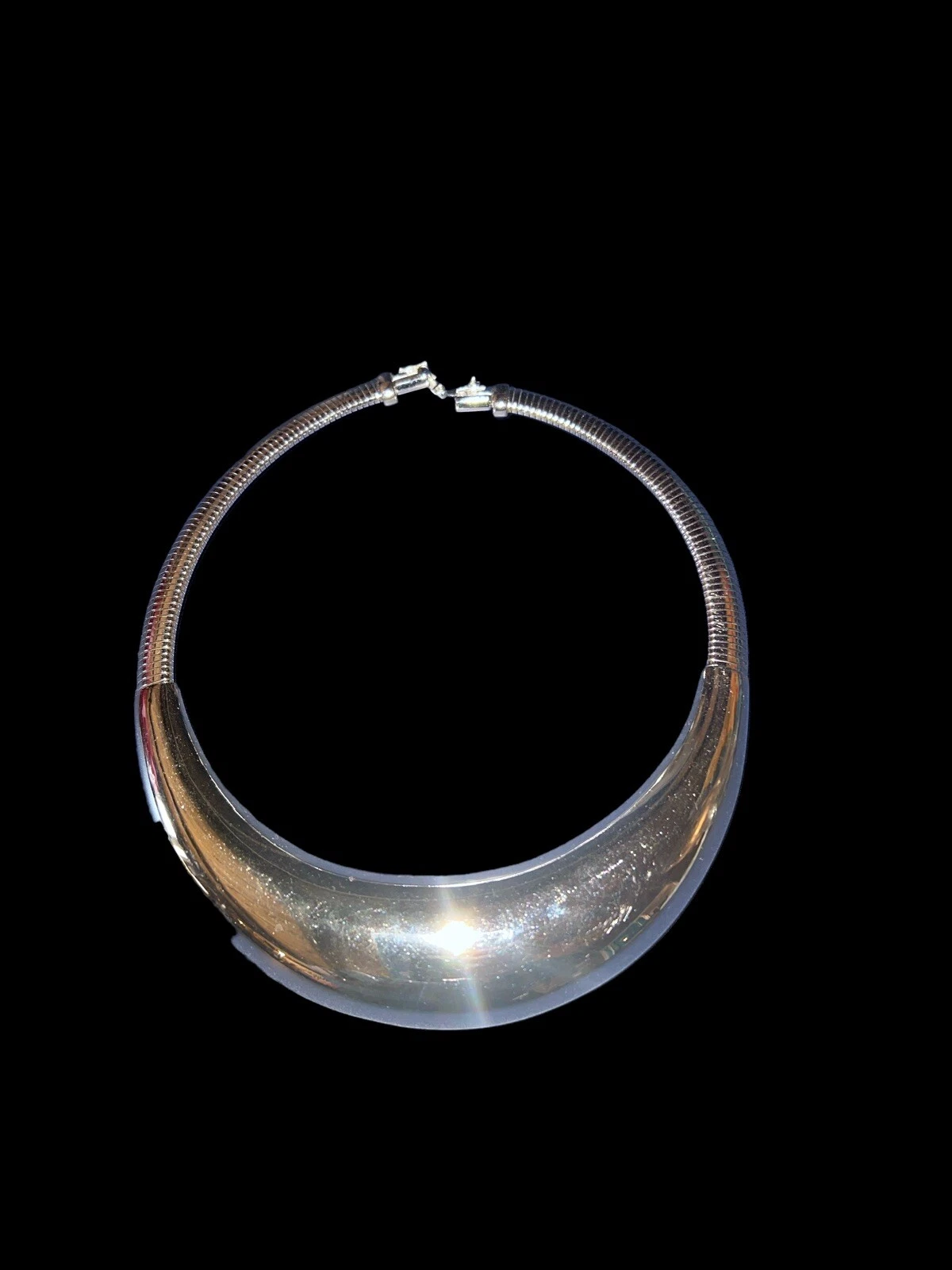 girocollo vintage Givenchy paris new york tono argento splendido raro firmato couture