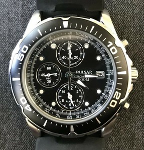 pulsar alarm chronograph