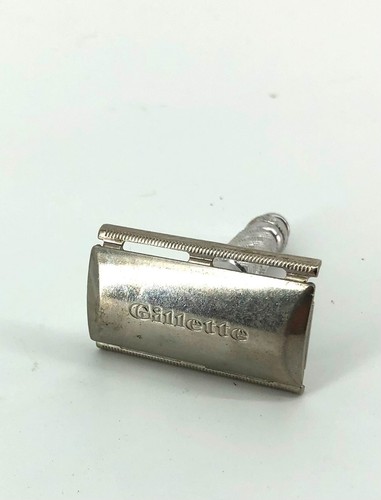 Vintage 1940er Gillette Safety Herren Reiserasierer 2,25" - Bild 2 von 4