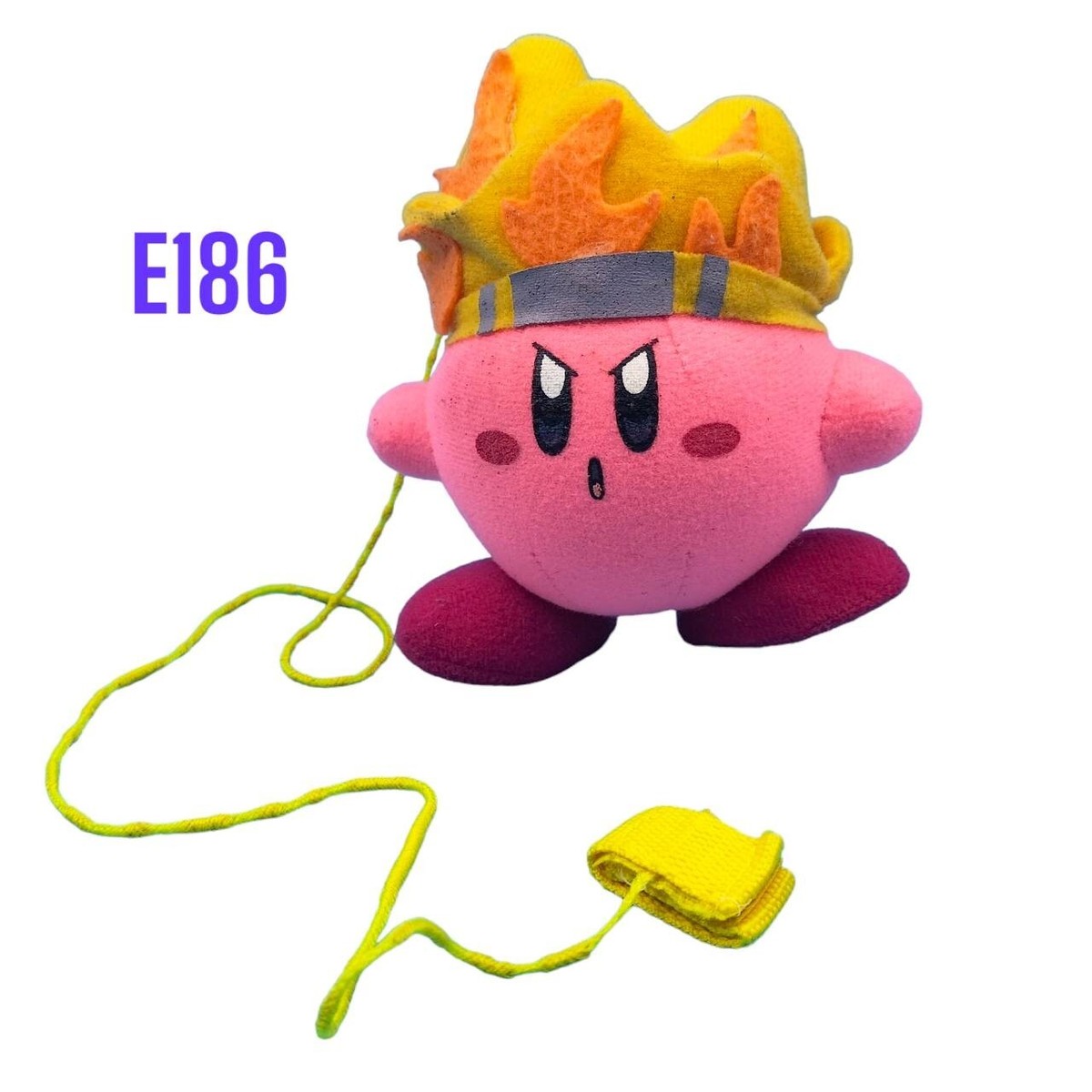 Kirby Adventures Fire Head Bell Sound Plush 5
