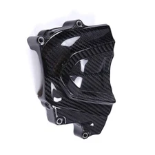 100% Real Carbon Fiber For 2019-2025 Ninj ZX-6R ZX6R Sprocket Cover Glossy Twill