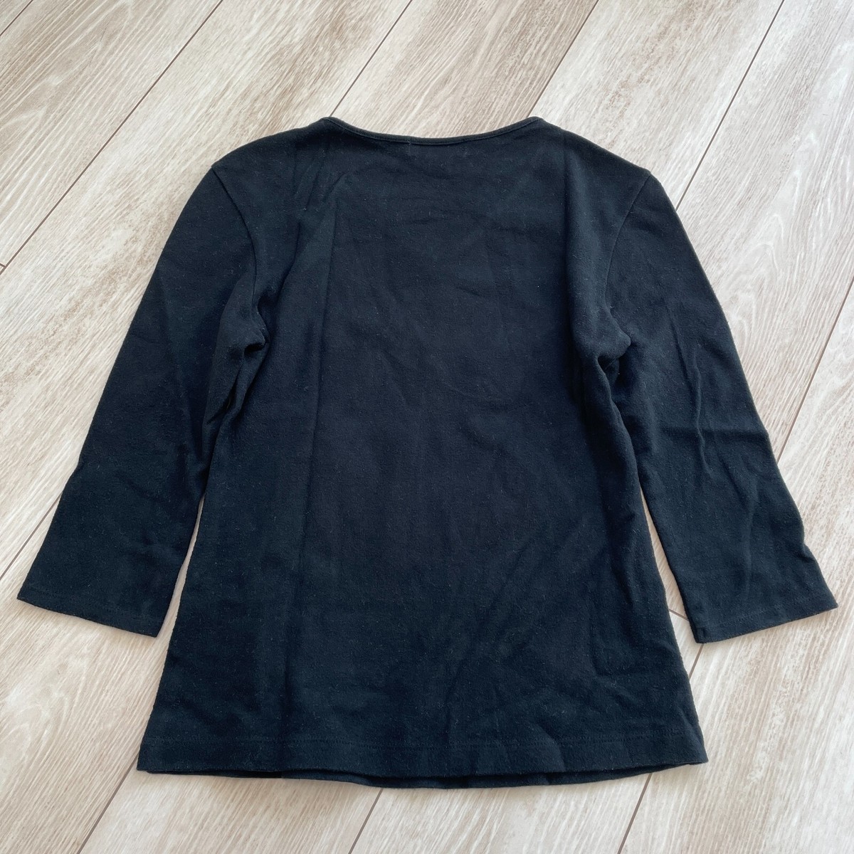 Burberry Blue Label Big Iconic Logo Top Black Women Size38