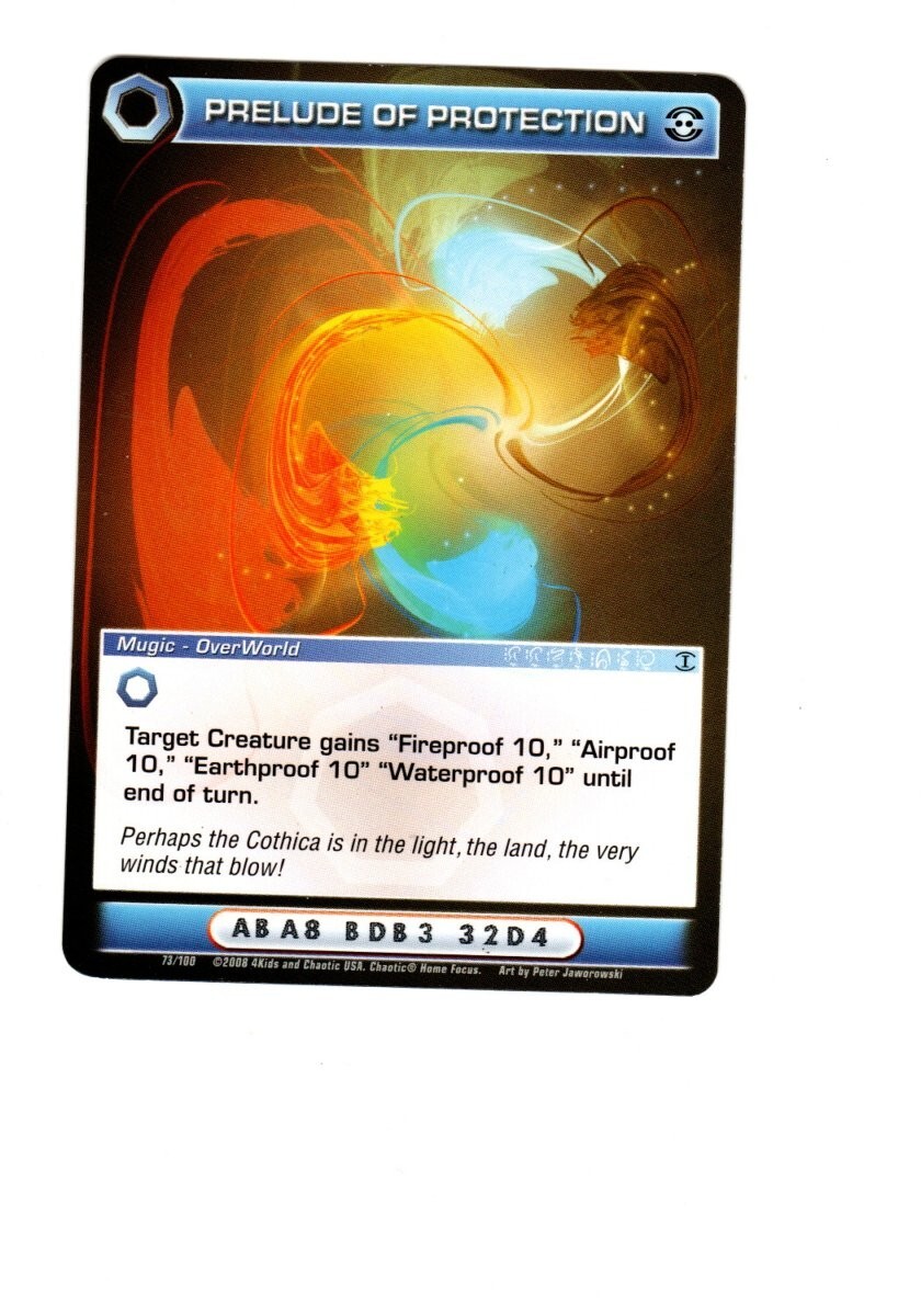 Chaotic Mugic Prelude of Protection common | eBay