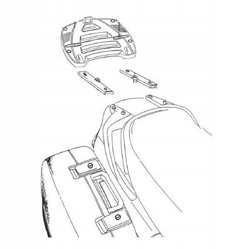 Support top case Honda ST 1100 Monokey pour vos voyages et road trips