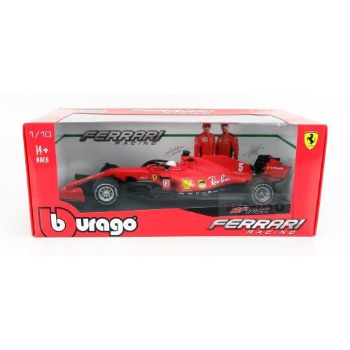 1:18 Burago Ferrari F1 Sf1000 #5 Austrian Gp 2020 Sebastian Vettel BU16808VW Mod - Picture 5 of 11