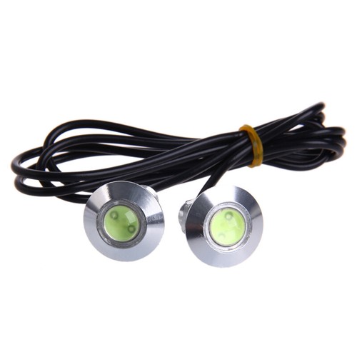 2Pcs Easy Installation Car Strobe Spotlight Portable Eagle Eye Flash Ligh 23mm - Bild 7 von 8