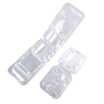 10pcs Storage Clamshell Case CPU 775 1155 AMD Protect Box For Intel IC ChipsLN