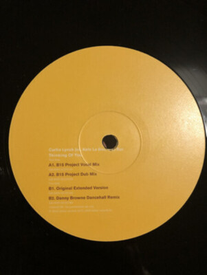 Curtis Lynch Jr , Kele Le Roc , Red Rat Thinking Of You Vinyl Single 12inch