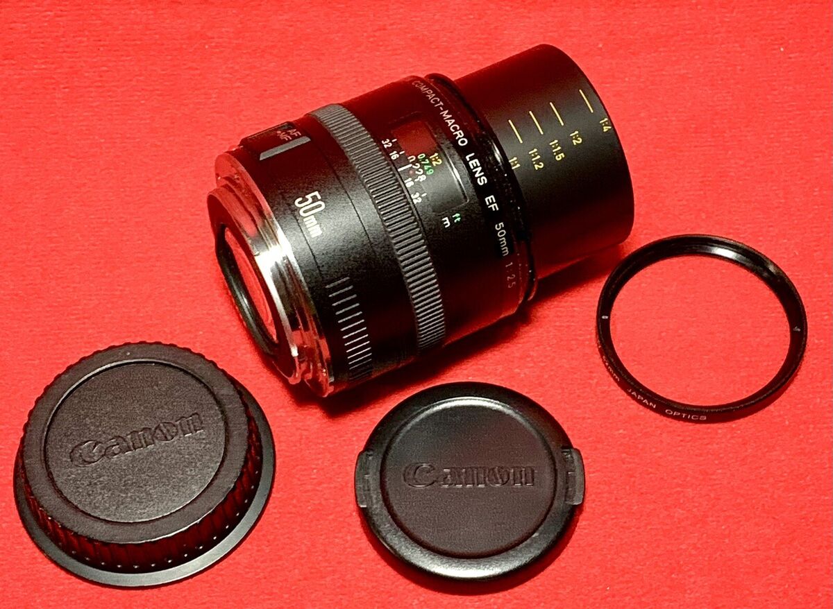 Canon EF 50mm F2.5 Compact Macro Lens, 98% MINTY! | eBay Canon EF 50mm F2.5 Compact Macro Lens, 98% MINTY! | eBay