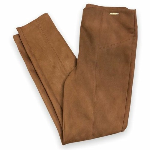Andrew Marc womens caramel faux suede 