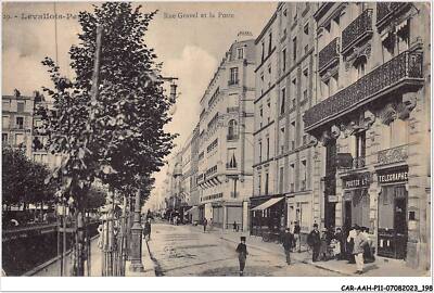 CAR-AAHP11-92-1060 - LEVALLOIS-PERRET - rue gravel et la poste