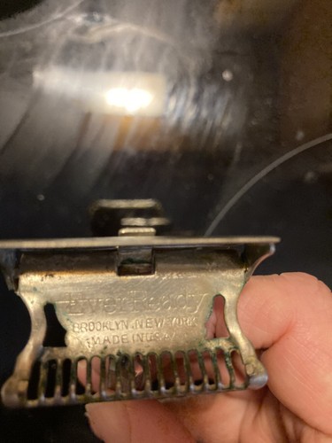 Ever-Ready Shovelhead Vintage Single Edge Safety Razor/ & BRUSH/Pat. 1912 - Picture 4 of 7
