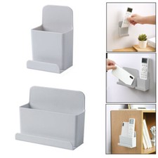 Wall-Mount TV Air Conditioner Remote Control Holder Hanger Phone Storage Racks