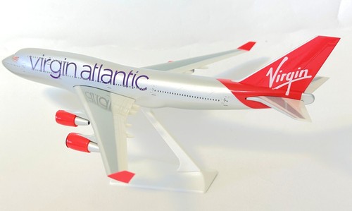 Modelo de coleccionista Boeing 747-400 Virgin Atlantic Airways Snap Fit escala 1:250 - Imagen 7 de 7