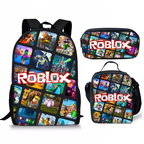 Roblox Game Backpack School Rucksack Shoulder Bag Lunch Bag Pencil Kids Gift new - Picture 7 of 50