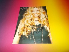 Lea Finn sexy Sängerin signed signiert autograph Autogramm auf Autogrammkarte