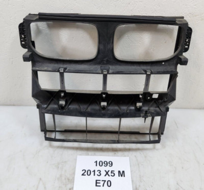  11-13 OEM BMW E70 X5M Front Radiator Air intake Duct Shutter Panel Grille NOTE*