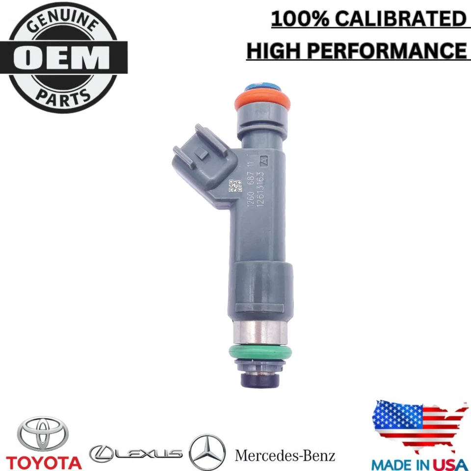 X4 NUEVO OEM BOSCH inyectores de combustible 09-12 Chevrolet Malibu HHR Pontiac G6 #12613163 Foto 2 de 4