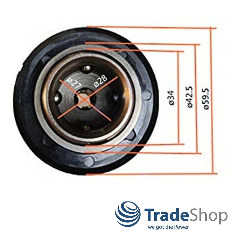 SDS+ Schnellspann Bohrfutter Aufnahme für Hilti TE30A 36 TE30M AVR TE30C TE300 - Bild 3 von 3