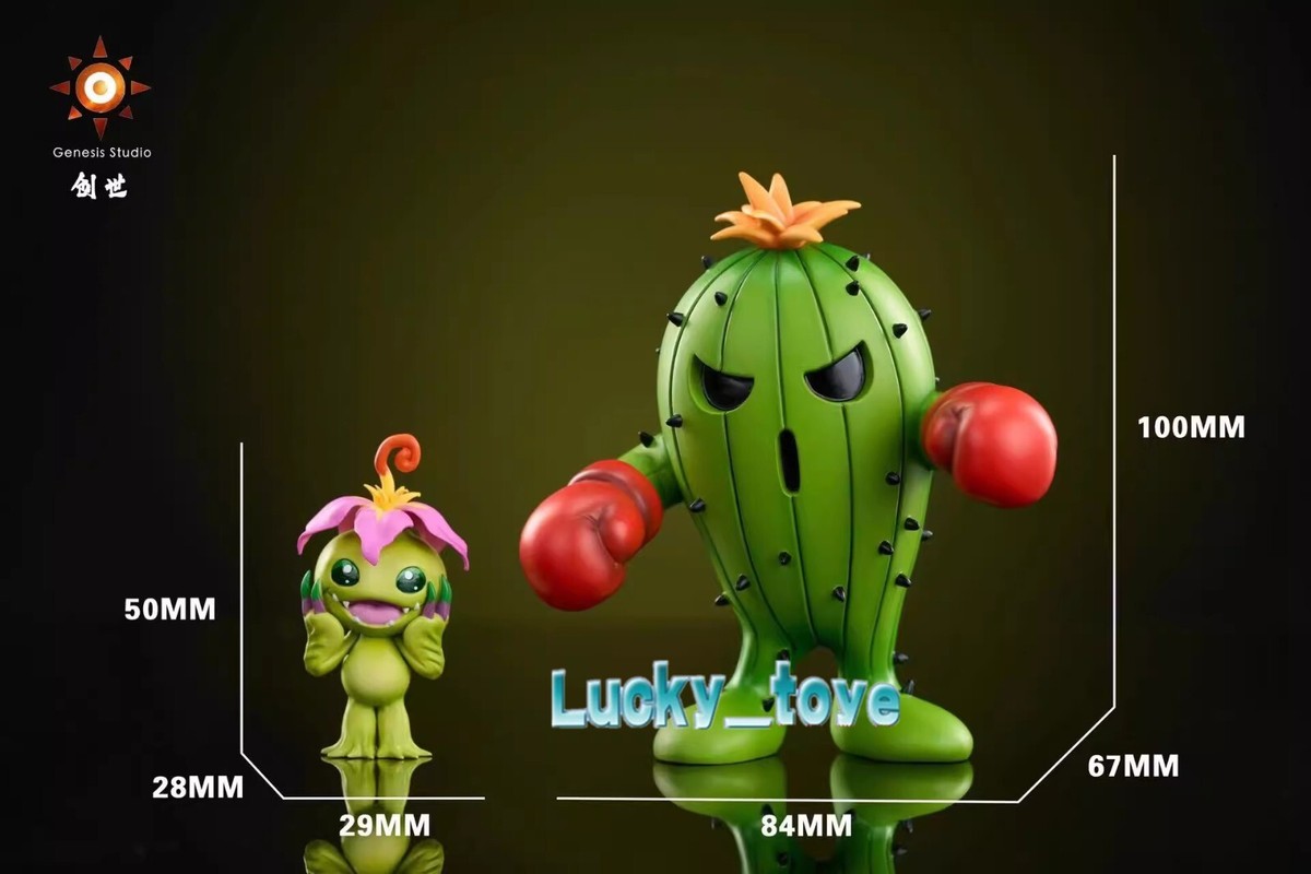 2pcs Genesis Studio Digimon Palmon & Togemon GK Figure Toy 2pcs Genesis Studio Digimon Palmon & Togemon GK Figure Toy