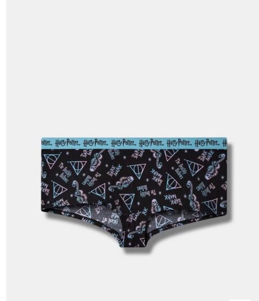 Panty corto de tiro medio de algodón Torrid Harry Potter talla grande 2 Foto 3 de 4