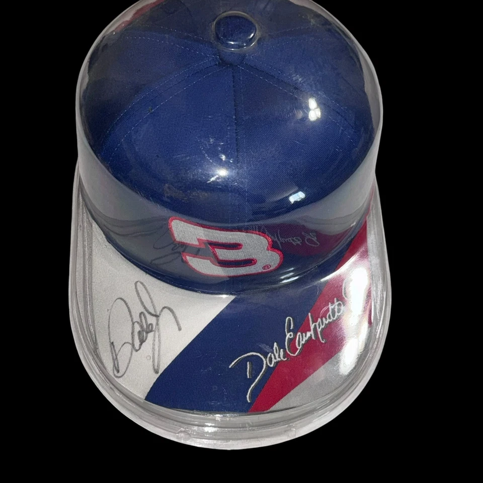 Dale Earnhardt младший #3 ACDELCO 1998 с автографом новый без ЯРЛЫКОВ NOS ВИНТАЖНЫЙ NASCAR HOFer шляпа - Изображение 4 из 4