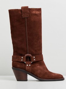 chloe western boots