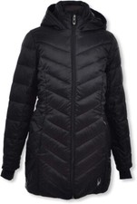 Spyder Girls' Cheveron-Quilted Thermaweb Insulated Long Jacket Size S 7 NWT