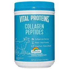 Vital Proteins Collagen Peptides Unflavored 24 oz, Exp. 06/2028