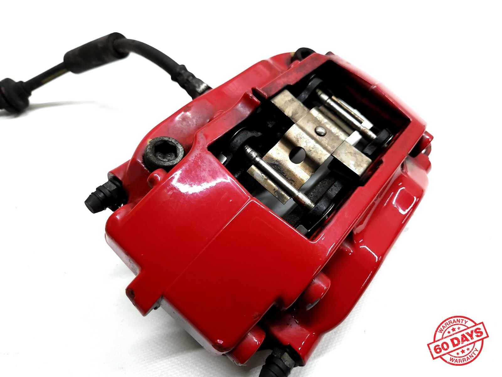 ⭐ 03-17 Maserati Gran Turismo Rear Left Brembo Brake Caliper Carrier Red Oem