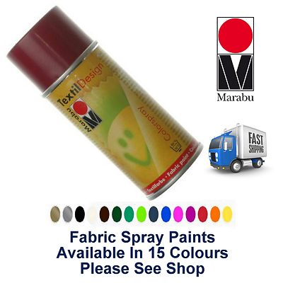 Bordeaux Stoff Sprühfarbe Marabu Textildesign 150ml Textil Kleidung (034)