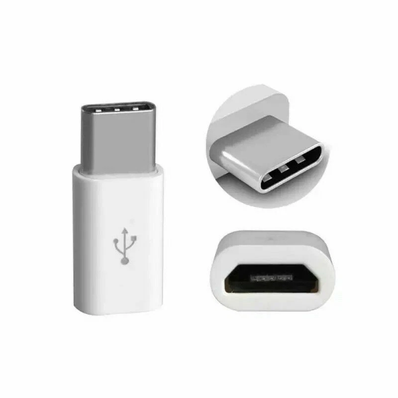Adapter Micro USB auf USB C Typ-C Stecker wandelt USB Typ B zu USB 3.1 Typ C - Bild 4 von 4