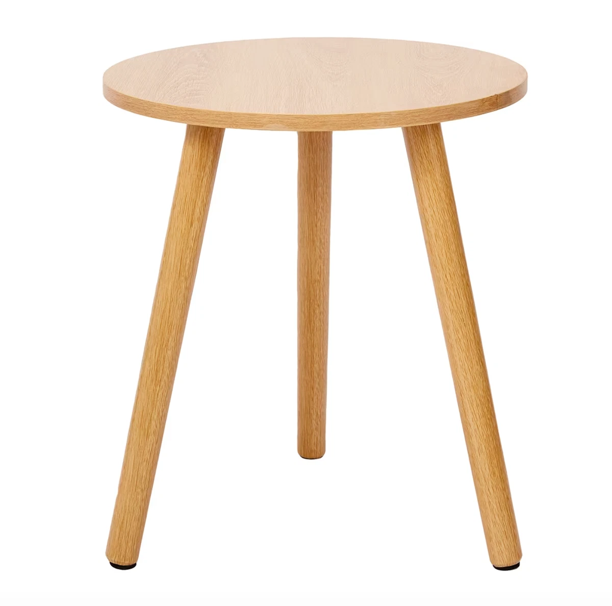 Oak look side table deals