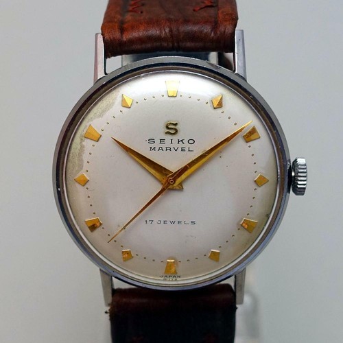 Seiko Marvel Overhaul 17 Jewels Manual Hand Wind | eBay