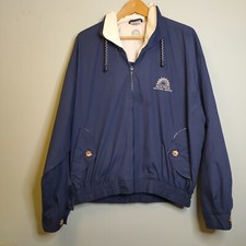 P&O Cruises Adonia Bomber Jacket Size M Navy Blue Full Zip Coat Inaugural Season