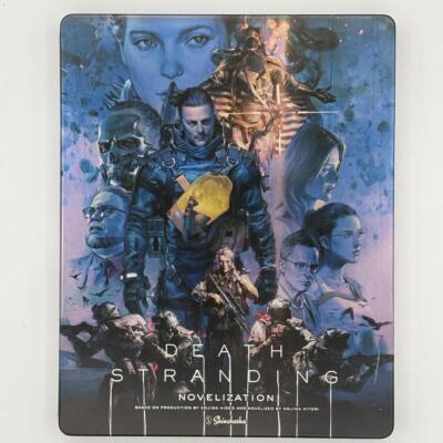 Death Stranding Steelbook & Book novelize NEW Japanese Pablo Uchida Art Limited 
