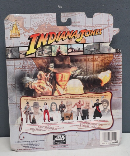 Disney Theme Park Exclusive Indiana Jones Cairo Swordsman Action Figure - Picture 2 of 6