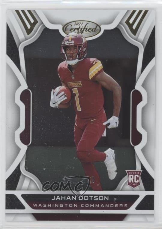 2022 Certified Rookies /399 Jahan Dotson #114 0v39