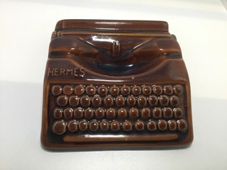 cendrier Hermes machine a ecrire