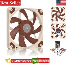 High-Performance 120mm Slim Fan Compatible With Low-Profile CPU Coolers  HTPCs