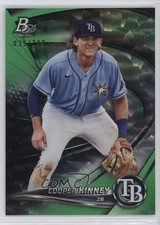 2022 Bowman Platinum Top Prospects Emerald Ice Foilboard /299 Cooper Kinney 0st9