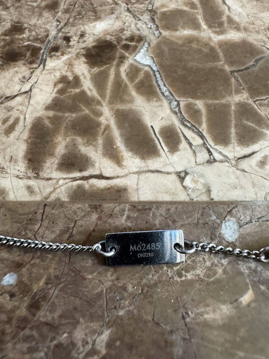 Louis Vuitton Monogram Charms Necklace M62485 Adjustable Pendant
