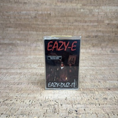 Eazy-E Eazy-Duz-It OG 1988 Priority Ruthless Cassette Tape Gangsta Rap N.W.A.