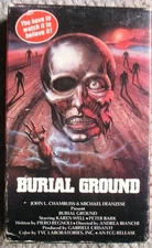 Burial Ground BETA Videotape Vestron Video 1986 Horror Very Clean