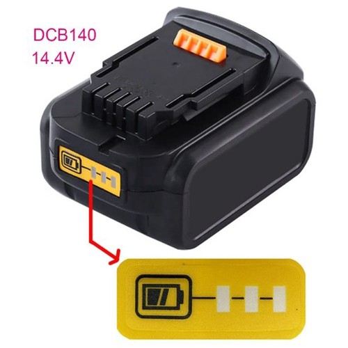 High Quality Key Stickers For De-Walt BL1430 BL1830 Capacity Label Tag - Picture 7 of 12