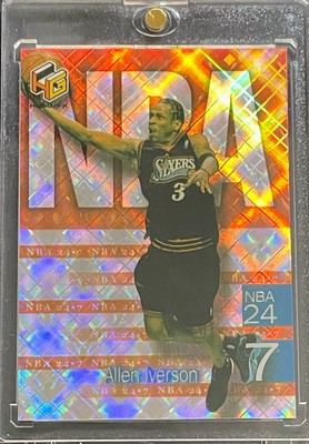 1999-00 Allen Iverson Upper Deck HoloGrFX NBA 24-7  #N2 HOF