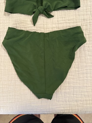 Women’s Robin Piccone XS 2-Piece Dark Green Bikini/Swimwear - Picture 5 of 11